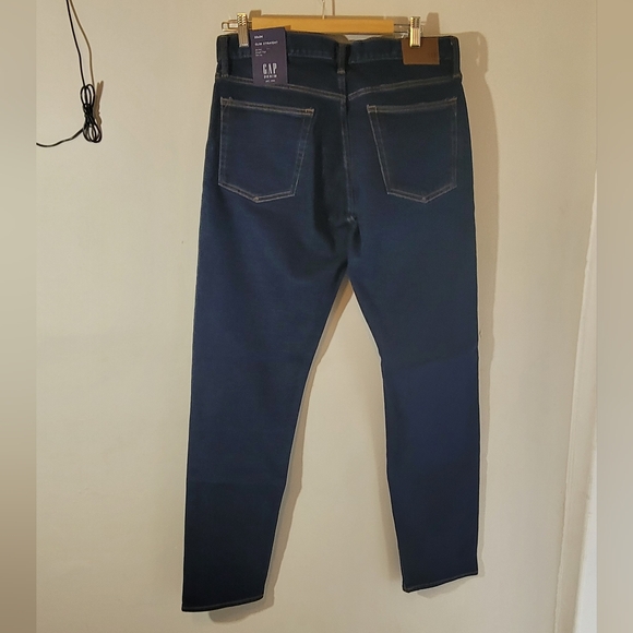 Gap Men's Dark Blue Denim Jeans - Picture 3 of 5